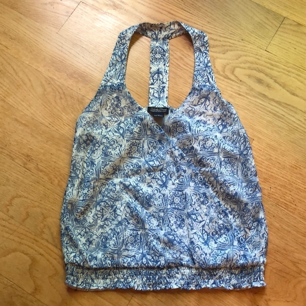 Lucky Brand Racerback Tank Top, Women's Size XS in Like New Condition